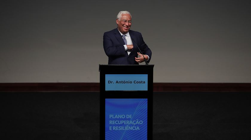 antónio costa apresentação plano de recuperação Foto Mário Cruz Lusa