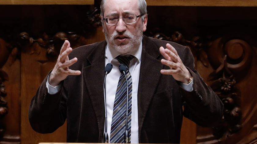 António Filipe no Parlamento. Foto: António Cotrim/Lusa