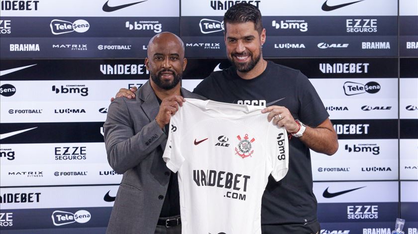 António Oliveira, treinador do Corinthians. Foto: Corinthians