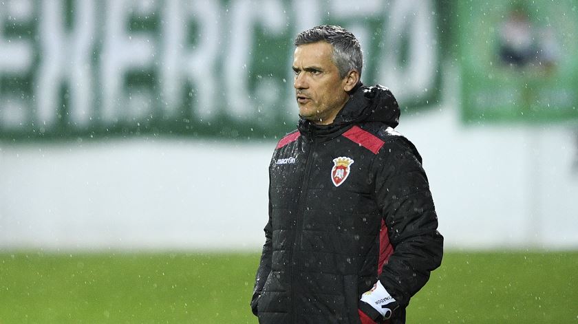 Armando Evangelista tem vasta experiência na Segunda Liga, onde já orientou, entre outros, o Penafiel Foto: Octávio Passos/Lusa
