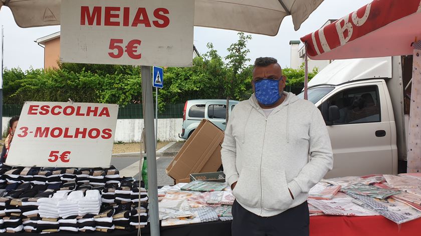 “Isto acabou. O povo tem medo", diz Arnaldo Pinto, um dos rostos da crise. Foto: Olímpia Mairos/RR