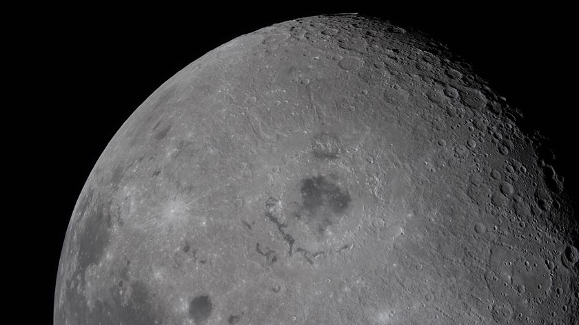 Artemis II, "Um Momento com a Lua", satélite da Terra visto pelos astronautas - espaço, exploração espacial. Foto: NASA