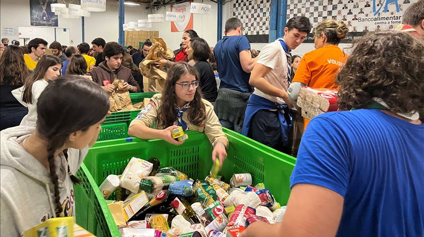 Banco Alimentar. "Os pedidos de ajuda não estão a diminuir"