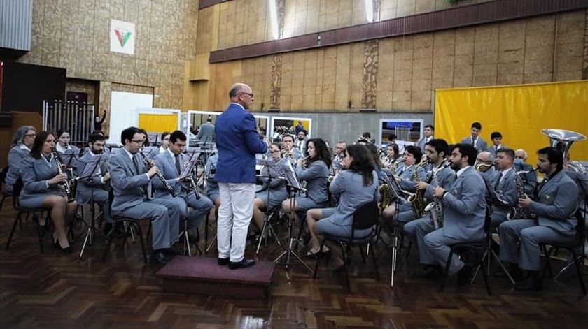 Banda da Sociedade Filarmónica União Artística Piedense obrigada a suspender toda a programação. Foto: DR