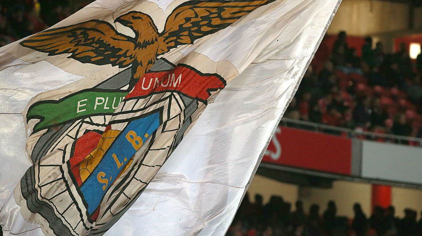 Bandeira Benfica. Foto: SL Benfica