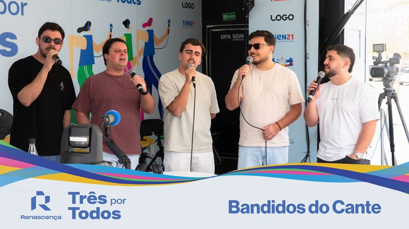 Os Bandidos do Cante fizeram-se à estrada para cantar pelas vítimas das tempestades!