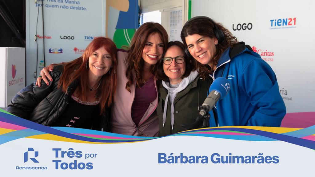 "Nunca falho um desafio d'As Três da Manhã" - Bárbara Guimarães no Três por Todos