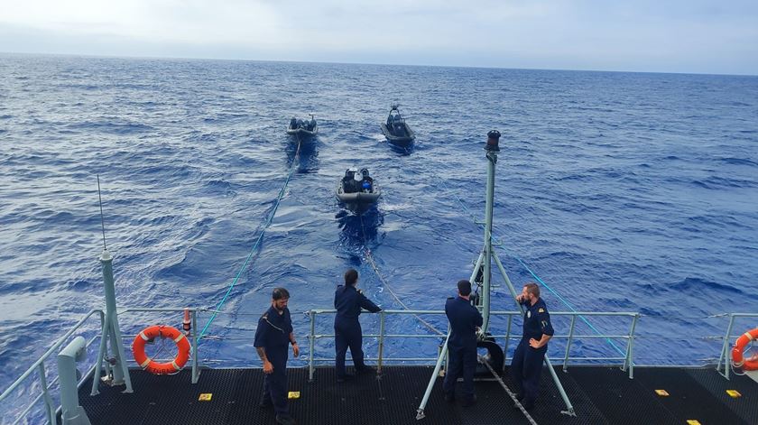 Tráfico de droga. Apreendidas a sul de Portugal três embarcações rápidas. Foto: Autoridade Marítima Nacional