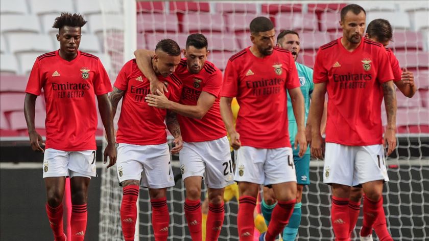 Everton Cebolinha custou 20 milhões de euros ao Benfica. Foto: Tiago Petinga/Lusa