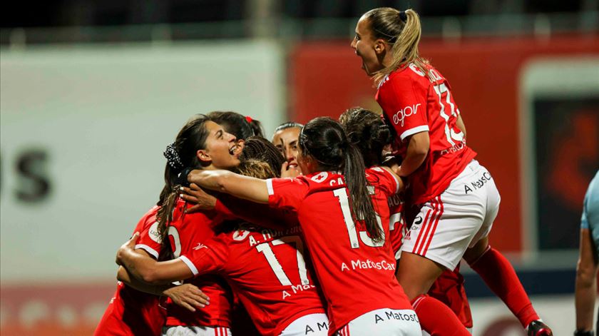 Benfica, futebol feminino. Foto: SLB