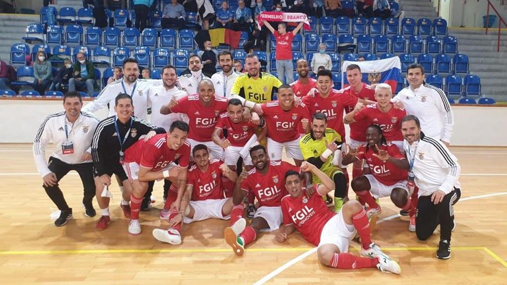 Benfica, futsal. Foto: Twitter Benfica, futsal. Foto: Twitter