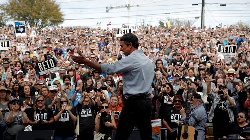 beto o rourke senado eleicoes americanas foto REUTERS/Mike Segar RECORTADA EM HIPER