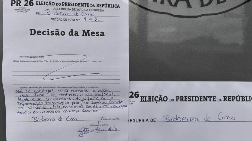 Já se vota em Bidoeira de Cima, mas ainda não há eletricidade