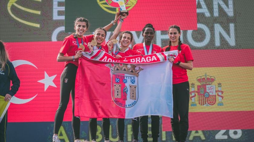 Sp. Braga e Benfica campeões europeus de corta-mato