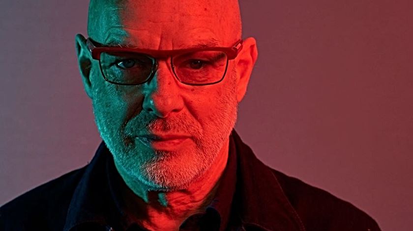 O músico e produtor britânico Brian Eno. Foto: Facebook