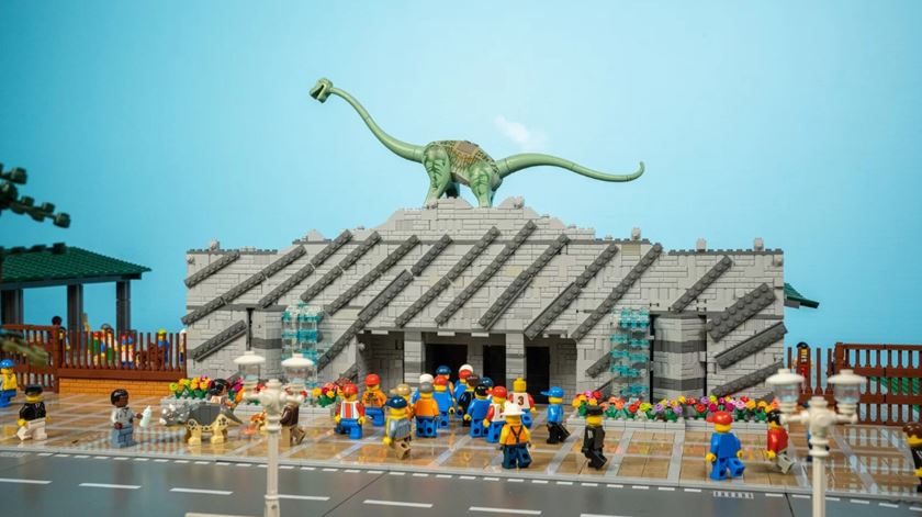 Mega Lego português com 70 metros quadrados bate recorde do Guiness