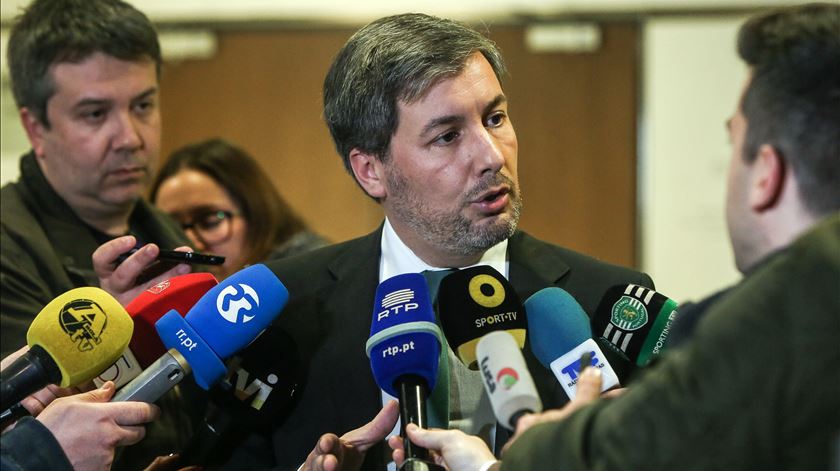 Bruno de Carvalho reforçou posição na AG leonina. Foto: Nuno Fox/Lusa.