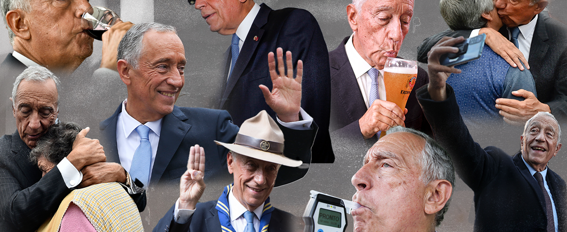 10 anos de Marcelo. As imagens que marcam os dois mandatos do "Presidente dos afetos"