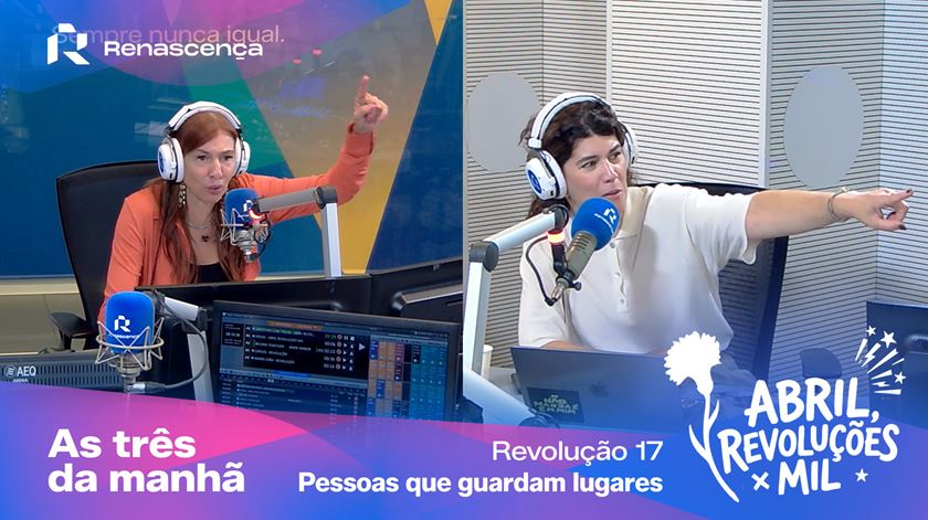 Pessoas que guardam lugares - Abril, Revoluções Mil
