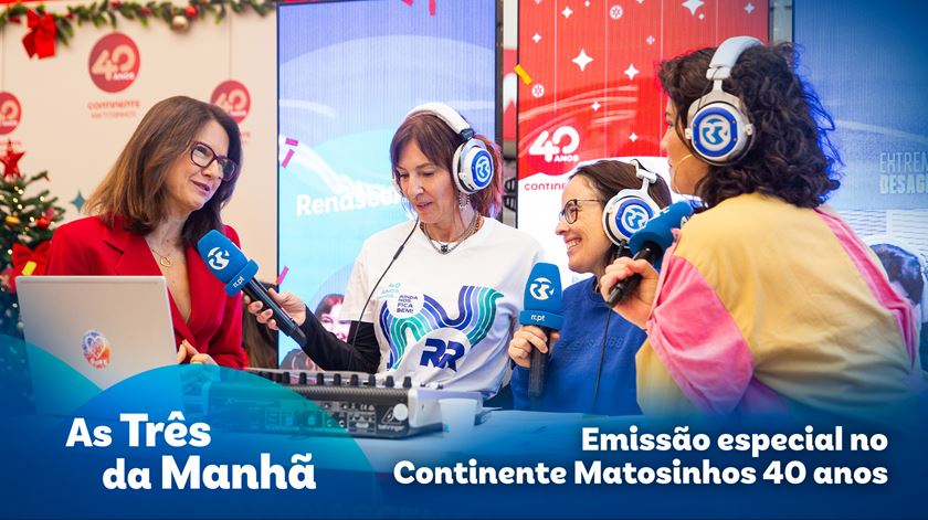 Emissão Especial no Continente Matosinhos: 40 anos - As Três da Manhã