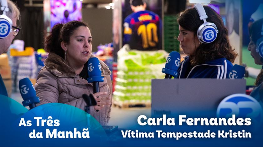 "Foram duas horas horríveis, sempre à espera que o vento parasse" - Carla Fernandes