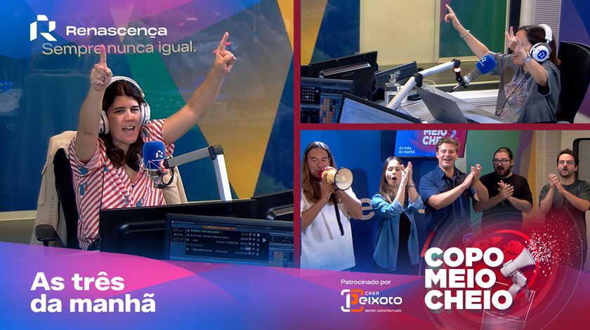 Copo Meio Cheio - As Três da Manhã (9 de junho)