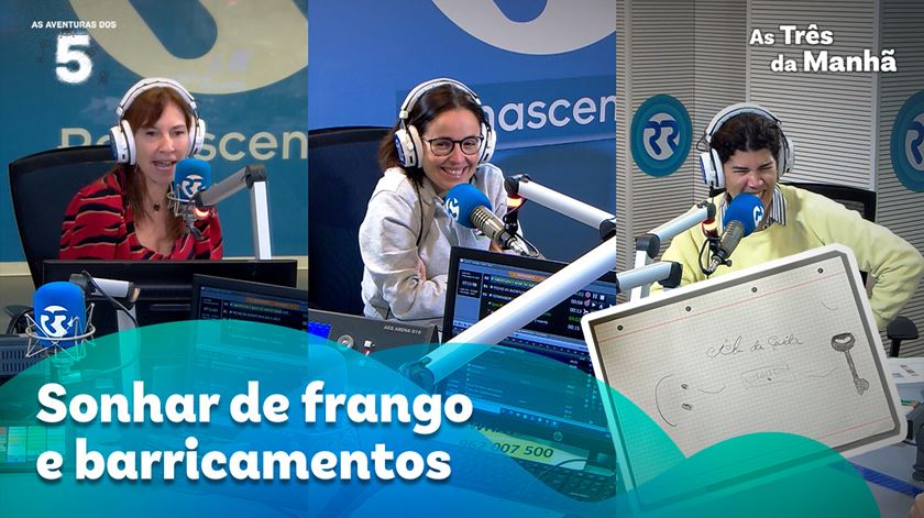 Sonhar de frango e barricamentos - As Aventuras dos 5