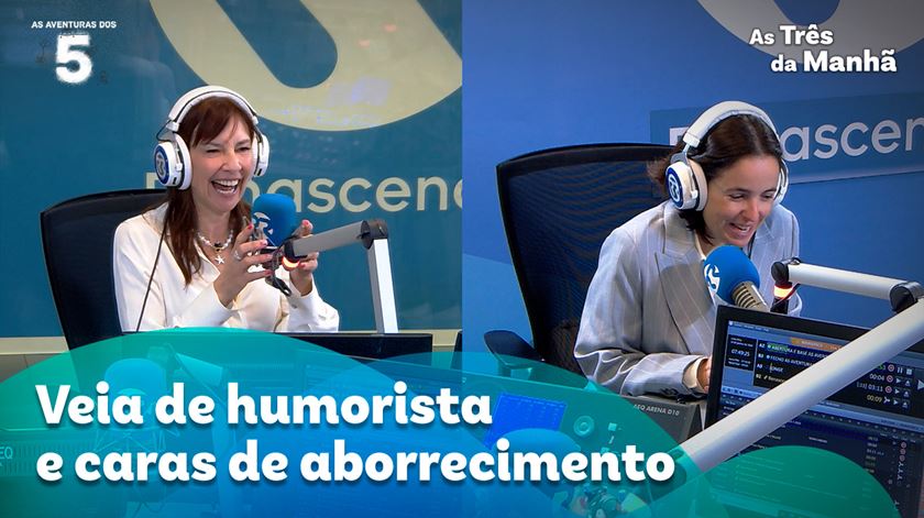 Veia de humorista e caras de aborrecimento - As Aventuras dos 5