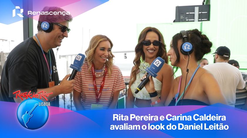 Rita Pereira e Carina Caldeira avaliam o look do Daniel Leitão
