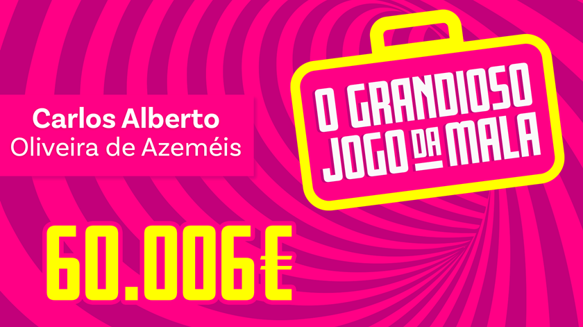 O Carlos ficou mesmo emocionado por ganhar 60.006€. Quem não ficaria?