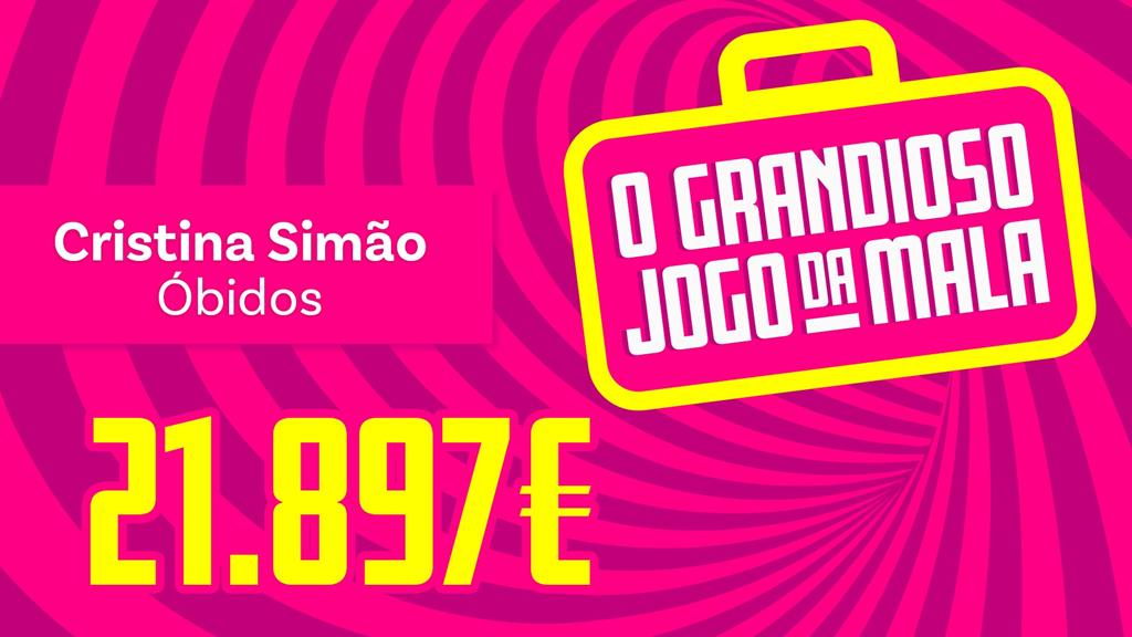 A Cristina Simão ganhou 21.897€!