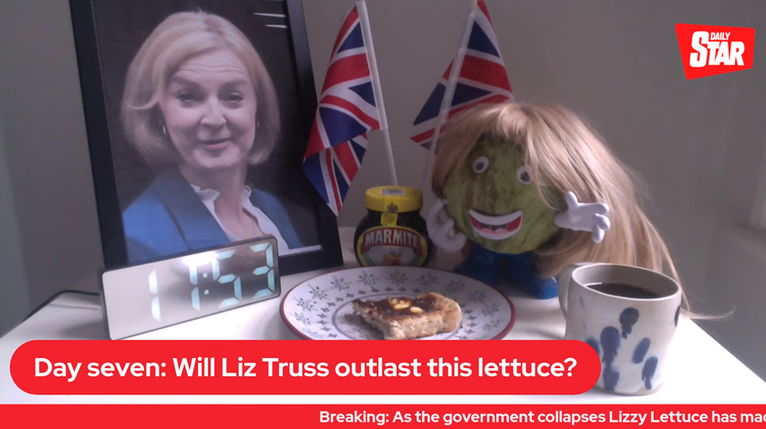 "Lizzy Alface" leva a melhor no duelo empolgante com Liz Truss