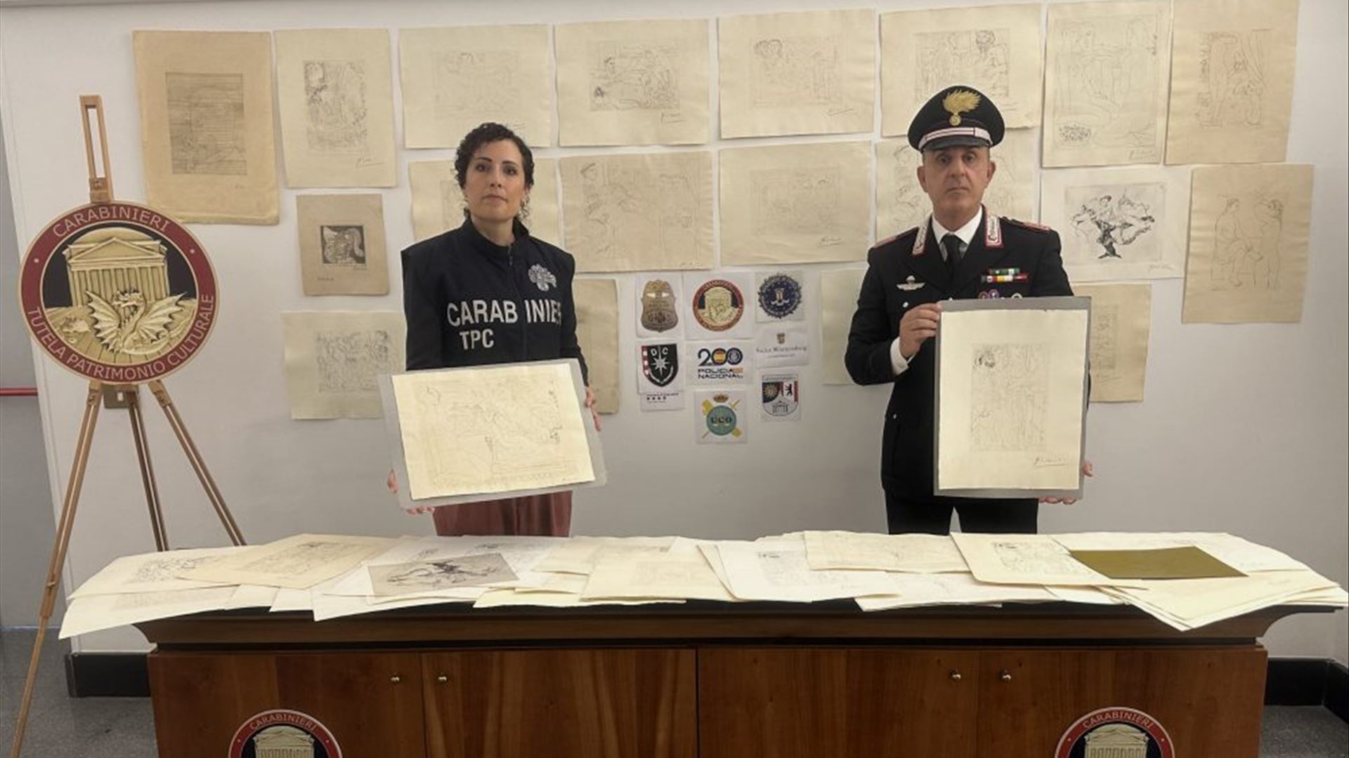 V mednarodni operaciji zasegli 104 ponarejene umetnine, vključno s Picassovo sliko na Portugalskem