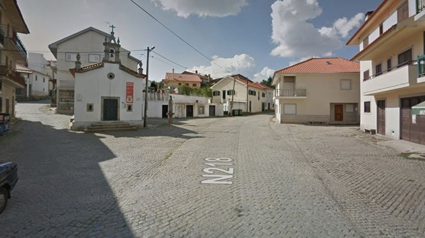 Freguesia de Carção, concelho de Vimioso. Imagem: Google Maps