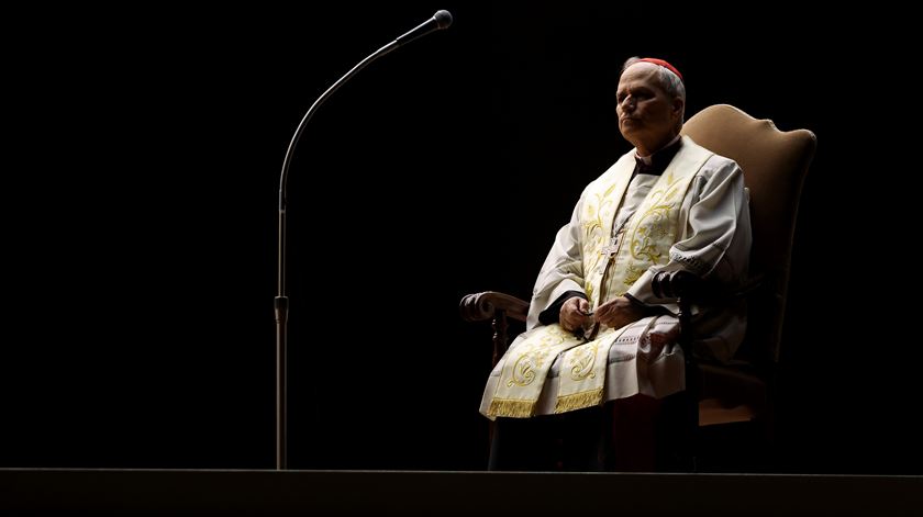 As primeiras imagens do novo Papa. Foto: Reuters As primeiras imagens do novo Papa. Foto: Reuters