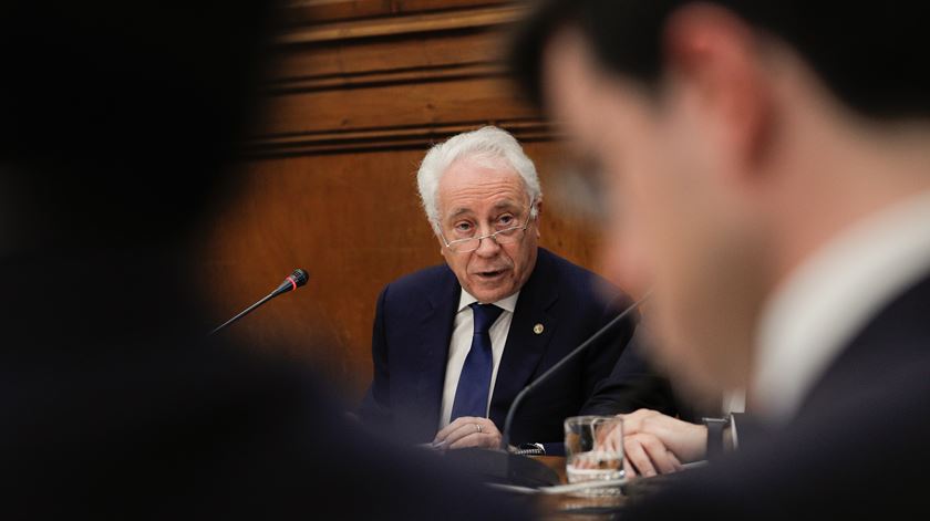 Carlos Costa de saída do Banco de Portugal. Foto: António Cotrim/Lusa