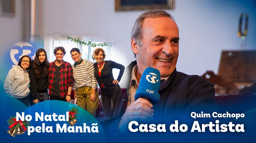 No Natal pela Manhã na Casa do Artista - Quim Cachopo