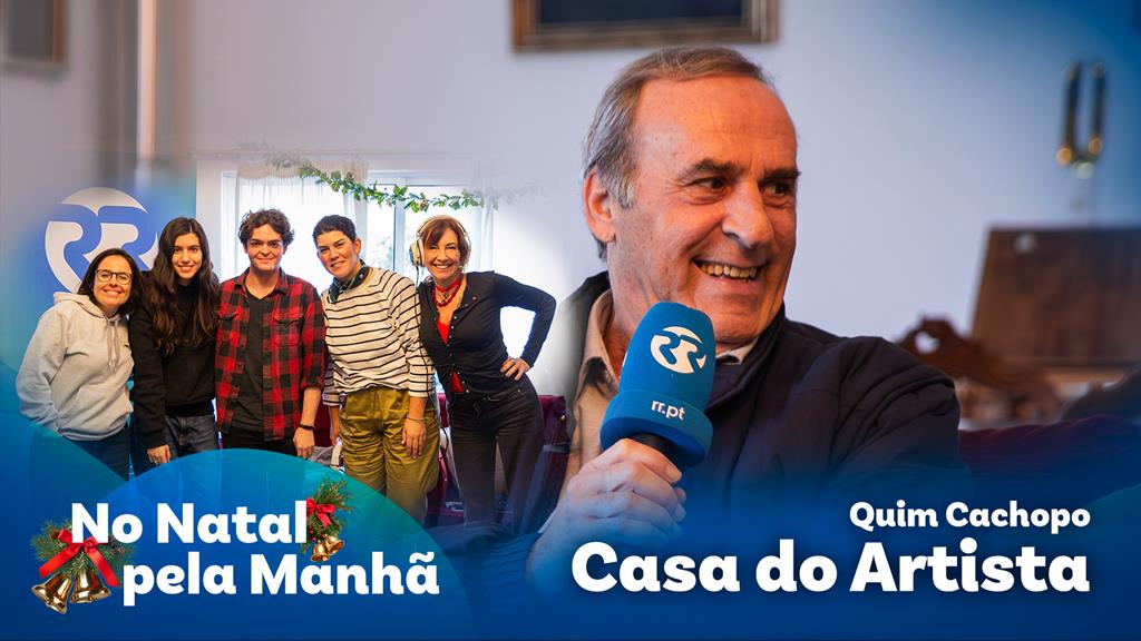 No Natal pela Manhã na Casa do Artista - Quim Cachopo