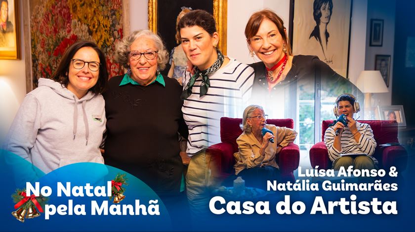 No Natal pela Manhã na Casa do Artista - Residentes Luísa Afonso e Natália Guimarães
