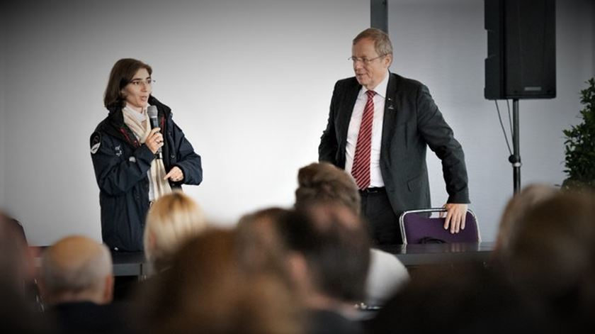 Chiara Manfletti presidente da agência espacial portuguesa. Foto: Agência Espacial Europeia