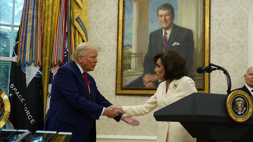 Donald Trump e Jeanine Pirro Foto: Chris Kleponis/Reuters Donald Trump e Jeanine Pirro Foto: Chris Kleponis/Reuters