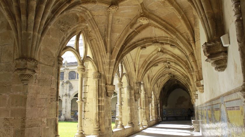 Claustro da Igreja de Santa Cruz, em Coimbra. Foto: MSA