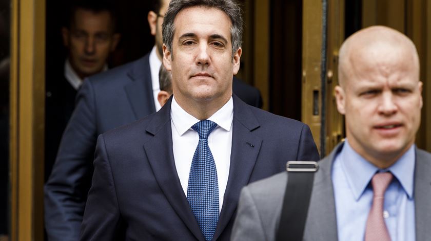 Michael Cohen, ex-advogado de Donald Trump. Foto: Justin Lane/EPA