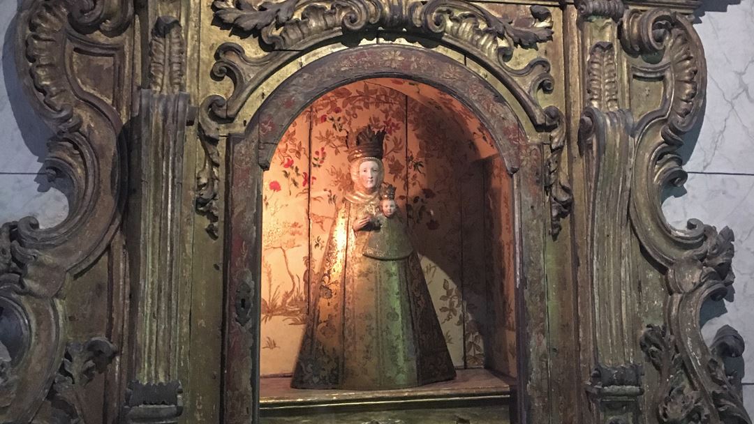 Convento dos Cadaes, imagem de Nossa Senhora do Loreto. Foto: Liliana Monteiro/RR