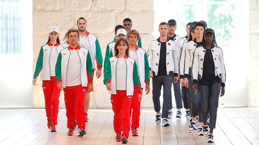 Comité Olímpico de Portugal apresenta equipamentos para Jogos Olímpicos 2020. Foto: COP