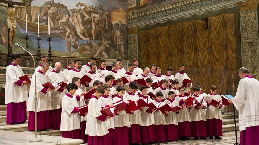Coro da Capela Sistina. Foto: DR