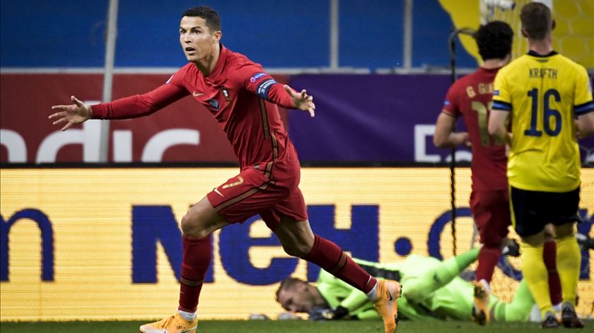 Cristiano Ronaldo testa positivo à Covid-19