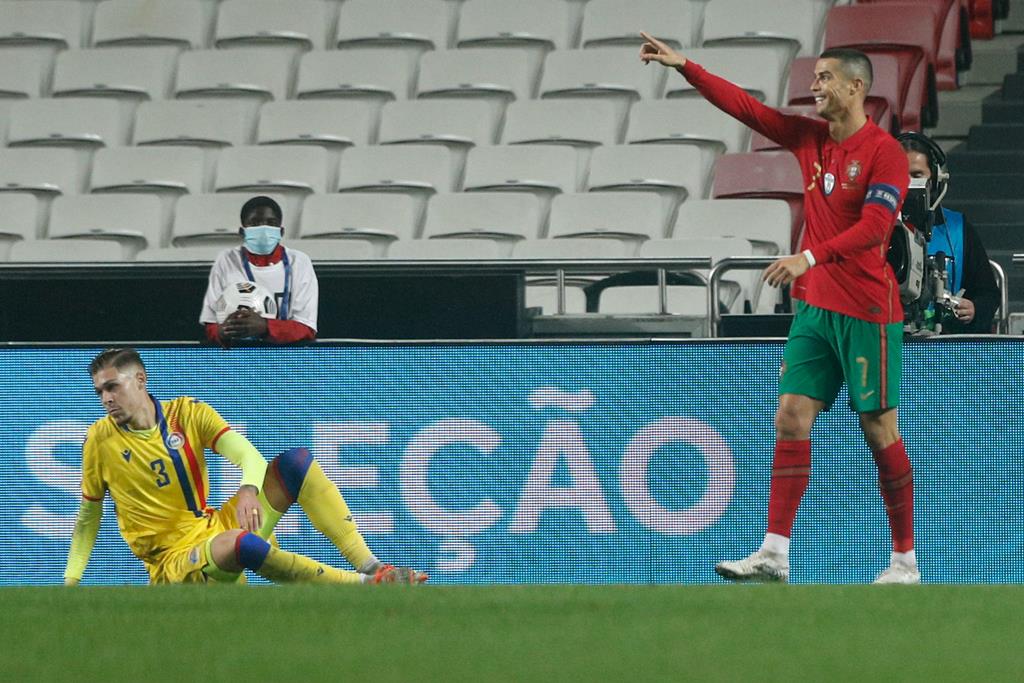 Portugal defronta o Azerbaijão às 19h45 Foto: António Cotrim/Lusa
