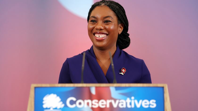 Kemi Badenoch sucede a Rishi Sunak. Foto: Andy Rain/EPA