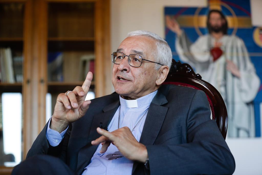 D José Ornelas - presidente da Conferência Episcopal Portuguesa e bispo de Setúbal Foto: Tiago Petinga/Lusa